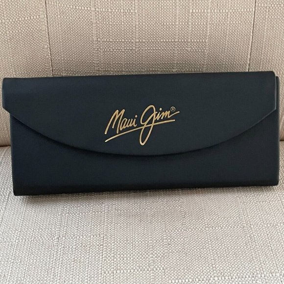 Maui Jim Case for Sunglasses Hard Case Black Sunglasses Case - Picture 1 of 11